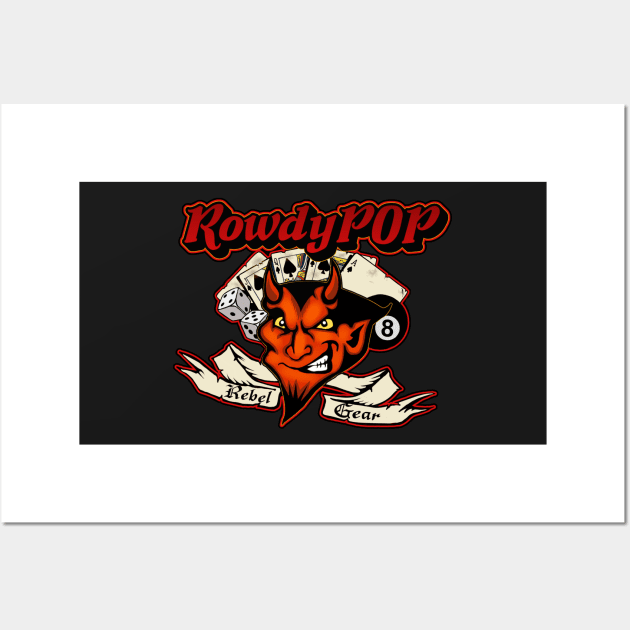 RowdyPOP Rebel Gear Devil Wall Art by RowdyPop